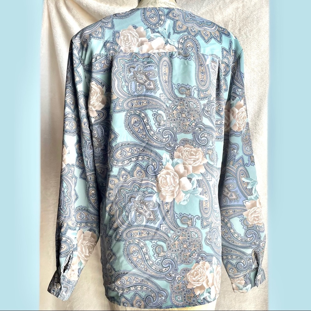 Alfred Dunner Button-Up Blouse - Picture 2 of 8